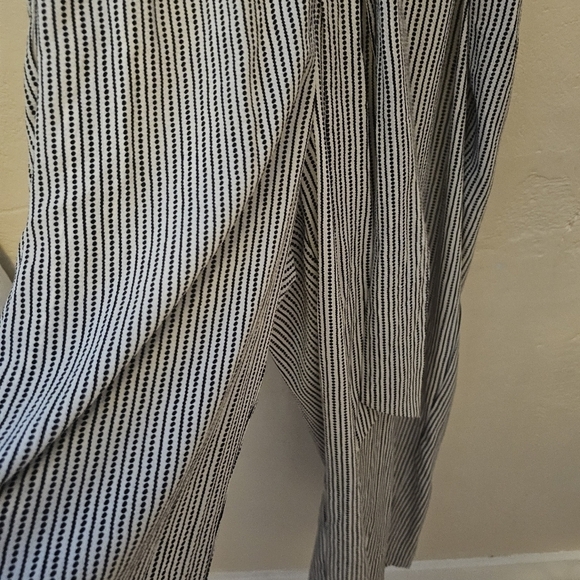 Max Studio Womens Plus Size Short Sleeve Waist Tie Jumpsuit - Picture 7 of 9